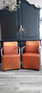 Fauteuils, Huis en Inrichting, Fauteuils, Ophalen, Minder dan 75 cm, Zo goed als nieuw, Metaal