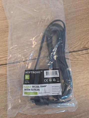 Hoftronic netsnoer 5 mtr beschikbaar voor biedingen