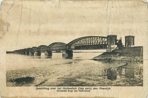 (701-070-035) Moerdijk Spoorbrug, Verzamelen, Ansichtkaarten | Nederland, Noord-Brabant, Verzenden