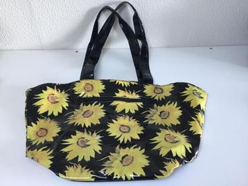 SCHOUDERTAS MET ZONNEBLOEMMOTIEF beschikbaar voor biedingen