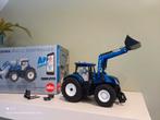 Siku control new Holland met voorlader, Ophalen of Verzenden, Zo goed als nieuw, Tractor of Landbouw, SIKU