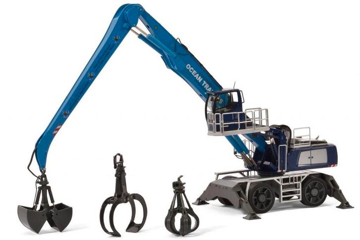 Liebherr LH80M industry overslagkraan, Ocean Traders, nieuw, Hobby en Vrije tijd, Modelauto's | 1:50, Nieuw, Hijskraan, Tractor of Landbouw