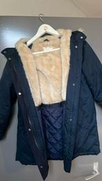 Winterjas, Blauw, Zara, Ophalen of Verzenden, Zo goed als nieuw