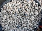 Witte split grind nieuw schoon, Tuin en Terras, Grind, Keien en Split, Ophalen of Verzenden, Zo goed als nieuw, Wit, Overige materialen