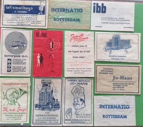 Rotterdam gesorteerd op I en J 172, Verzamelen, Suikerzakjes, Verzenden
