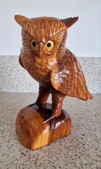 Houten Uil, Antiek en Kunst, Ophalen of Verzenden