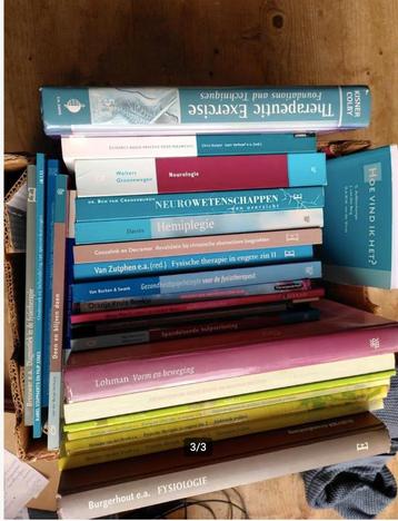 studieboeken fysiotherapie beschikbaar voor biedingen