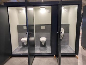 3- voudige toilet unit met urinoir zelf samen te stellen  beschikbaar voor biedingen