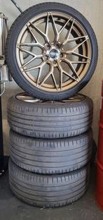 5x112 19inch bronze wielen *breedset*Pirelli *DOTZ, Auto-onderdelen, Banden en Velgen, Ophalen, Gebruikt, 19 inch, Zomerbanden