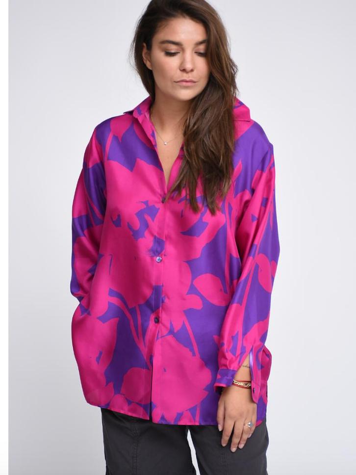 AVDW Antwerp schitterende zijden blouse OS nieuwstaat, Kleding | Dames, Blouses en Tunieken, Zo goed als nieuw, Maat 38/40 (M)