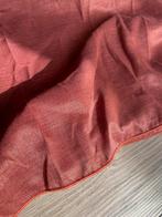 Mooie donkerrode gordijnen met glans effect, Ophalen of Verzenden, Zo goed als nieuw, 200 cm of meer, Rood