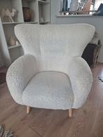 Teddy fauteuil, Huis en Inrichting, Stoelen, Ophalen, Gebruikt, Wit, Eén