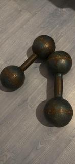 10kg dumbells, Ophalen of Verzenden, Koper of Brons