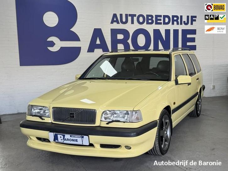 Volvo 850 T-5R Cream Yellow, Auto's, Volvo, Bedrijf, Te koop, ABS, Airconditioning, Boordcomputer, Centrale vergrendeling, Climate control