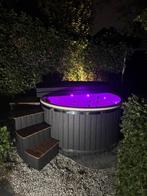 Hottub Hybride of Elektrisch | Hot Tub Houtgestookt | Qrest, Tuin en Terras, Verzenden, Nieuw, Filter, Vast
