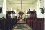 USQUERT Ned. herv. kerk Herenbanken ansichtkaart A1419, Ophalen of Verzenden, Gelopen
