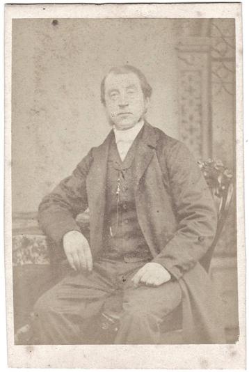 CDV ca. 1875 dun karton Foto Stapert & Van Caspel Amsterdam beschikbaar voor biedingen