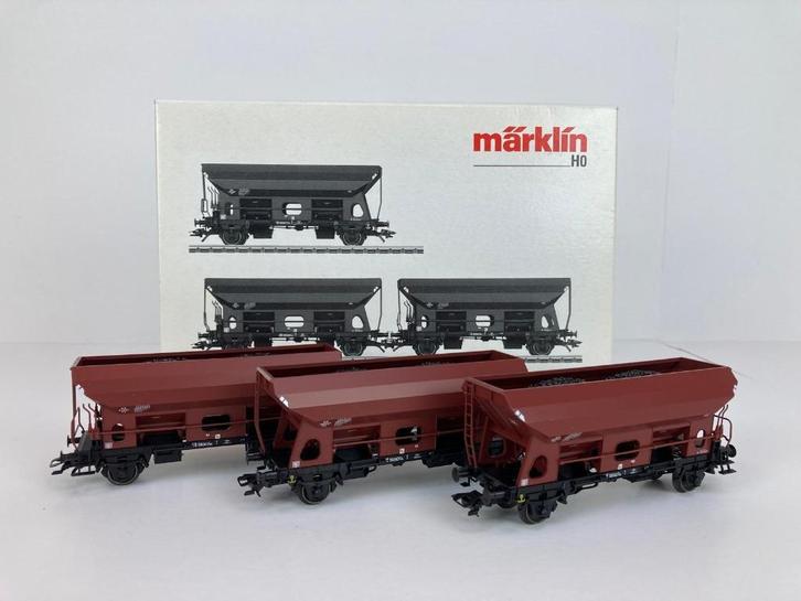 Märklin 46315 - Zelflosser Goederenwagonset - NS, Hobby en Vrije tijd, Modeltreinen | H0, Nieuw, Wagon, Wisselstroom, Märklin