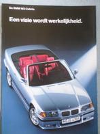 BMW M3 Berline E36 Cabrio 1994 Brochure, BMW, Zo goed als nieuw, Verzenden