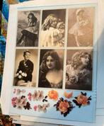 Knipvellen Romantisch Vintage -, Hobby en Vrije tijd, Kaarten | Zelf maken, Ophalen of Verzenden, Nieuw, Knipvel