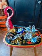 Glasgeblazen dieren beeldjes, Verzamelen, Beelden en Beeldjes, Ophalen of Verzenden, Gebruikt, Dier