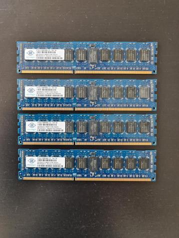 4 x 4 gb = 16 gb ! Nanya 4gb 2Rx8 beschikbaar voor biedingen
