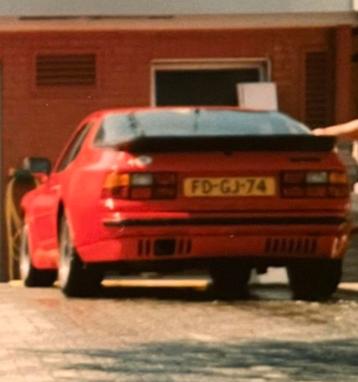 Gezocht porsche 944 2.5l 1982 FD-GJ-74 beschikbaar voor biedingen