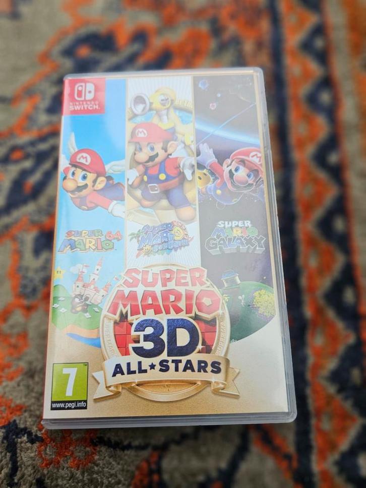 Super Mario 3D All-Stars - Nintendo Switch, Spelcomputers en Games, Games | Nintendo Switch, Zo goed als nieuw, Platform, 1 speler