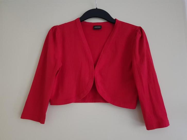 Gilet / kort vestje voor meisjes -- maat 146 / 152 -- Pieces, Kinderen en Baby's, Kinderkleding | Maat 146, Zo goed als nieuw