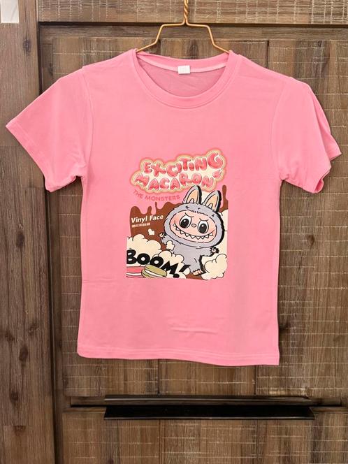 Super gave Labubu T-Shirt voor kinderen! *NIEUW*, Kinderen en Baby's, Kinderkleding | Maat 128, Nieuw, Jongen of Meisje, Shirt of Longsleeve