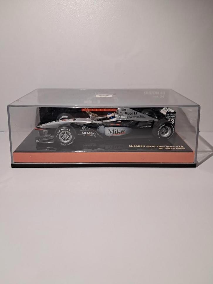 ZELDZAAM: McLaren Collection F1 - Minichamps 1:43, Hobby en Vrije tijd, Modelauto's | 1:43, Zo goed als nieuw, Auto, MiniChamps