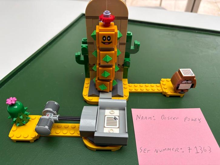 LEGO Mario - Desert Pokey (71363), Kinderen en Baby's, Speelgoed | Duplo en Lego, Zo goed als nieuw, Lego, Complete set, Ophalen of Verzenden