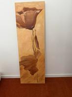 Acryl schilderij ‘bloemen’, Huis en Inrichting, Ophalen of Verzenden, Zo goed als nieuw