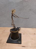 Golfer Kinetisch bouwwerk door Gordon Bradt, Ophalen of Verzenden