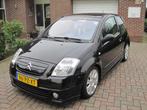 Citroën C2 VTS 125 pk 2005 schroefset, kuipstoelen, nwe apk!, Voorwielaandrijving, Zwart, 4 cilinders, Zwart