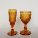 Wijnglas en Champagneglas, Ophalen of Verzenden