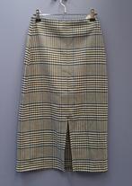 Liv the Label rok midi blauw geruit pied de poule XS 45184