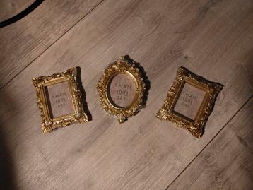 3 keer fotolijstje  beschikbaar voor biedingen