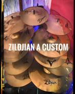 Zildjian A CUSTOM Cymbals vintage/pre-owned 6”-22”, Gebruikt, USA, Drums of Percussie, Ophalen of Verzenden