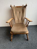 Vintage Fauteuil - Charmante Stoel, Huis en Inrichting, Stoelen, Ophalen, Gebruikt, Bruin, Eén