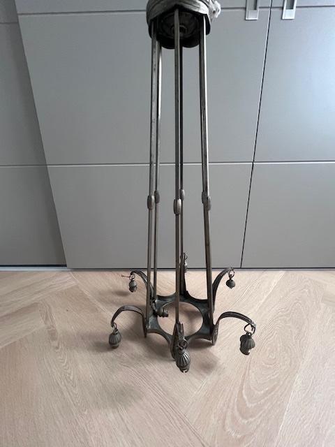 stijlvolle Franse hanglamp, Antiek en Kunst, Antiek | Lampen, Ophalen of Verzenden