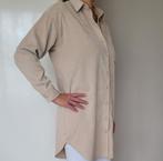 NIEUW!! Mooie lange blouse S/M Beige Zand, Beige, Nieuw, Ophalen of Verzenden, Costes