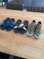 Armani Schoenen Mix maat 42, Kleding | Heren, Schoenen, Ophalen, Gedragen, Blauw, Slippers