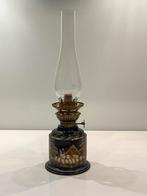 Antieke tinnen olielamp, Ophalen of Verzenden