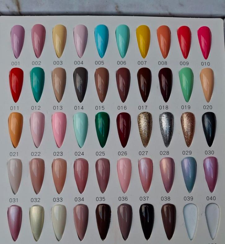 Gellak set - 48 kleuren + Primer, Base & Top coat, Sieraden, Tassen en Uiterlijk, Uiterlijk | Cosmetica en Make-up, Zo goed als nieuw