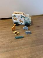 Houten Safari Auto met Vormenstoof, Ophalen, Zo goed als nieuw, Bouwen