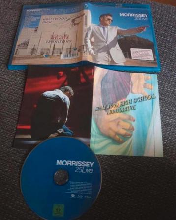 Morrissey/Smiths - 25 LIVE / BLURAY near mint  beschikbaar voor biedingen