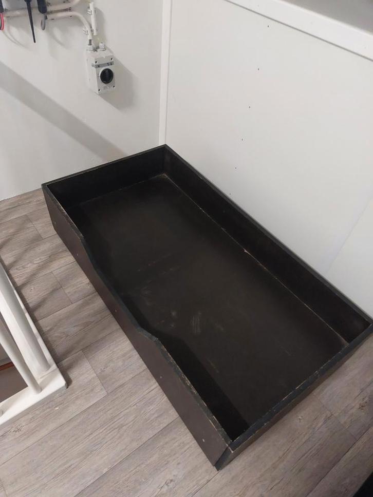 Hondenkist/ mand van multiplex, Dieren en Toebehoren, Hondenmanden, Gebruikt, Overige, Ophalen