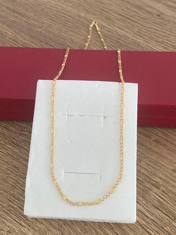 Mooie 14 karaat gouden ketting beschikbaar voor biedingen