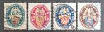 Deutsche Reich 398-401 Nothilfe Landeswappen., Postzegels en Munten, Postzegels | Europa | Duitsland, Ophalen of Verzenden, Duitse Keizerrijk